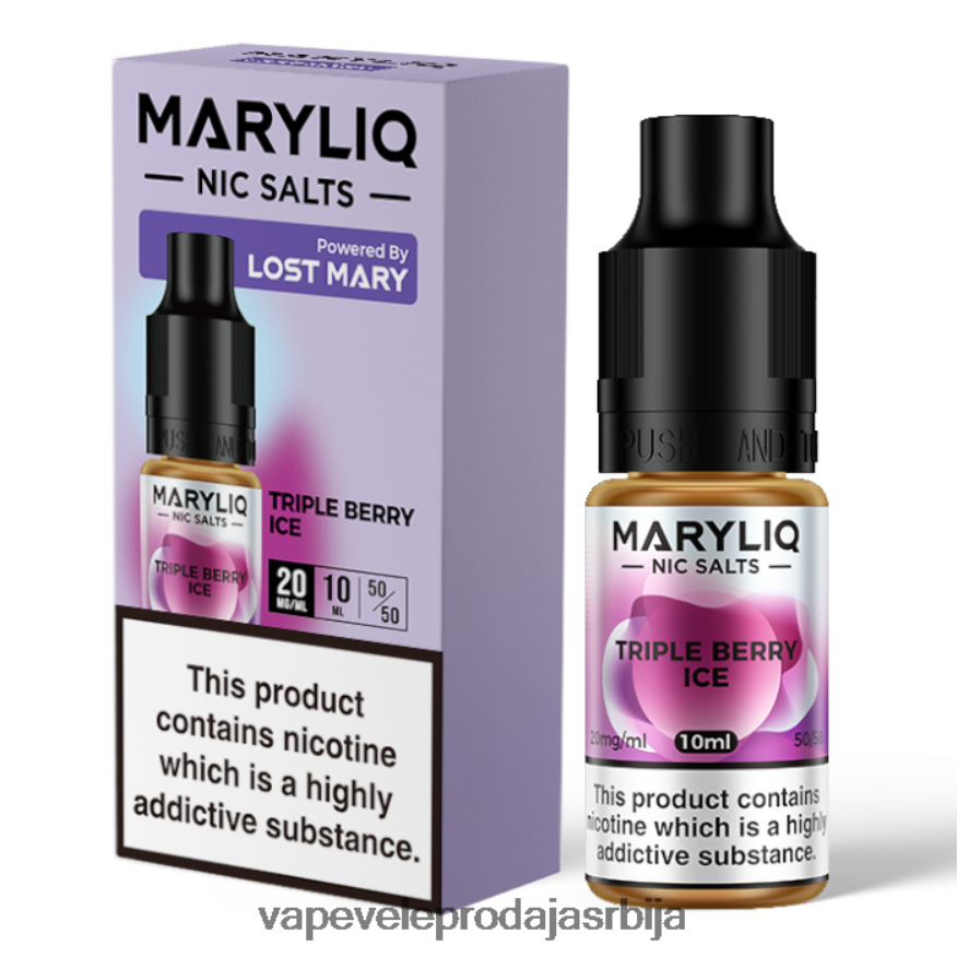 троструки бобичасти лед 0JP8TF458 - Vape Veleprodaja Srbija LOST MARY MARYLIQ ник соли - 10мл - 20мг
