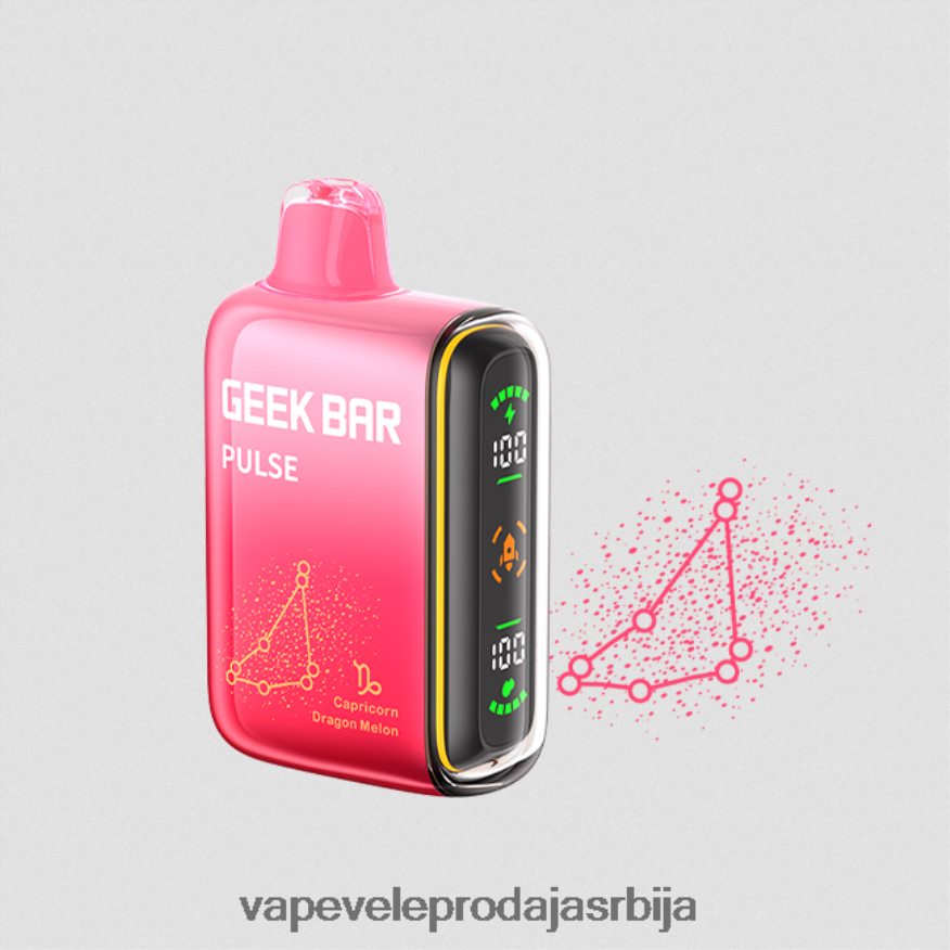 змајева диња 0JP8TF70 - Vape Shop Beograd GEEK BAR Pulse зодијачко издање 7500 пуффс/15000 пуффс