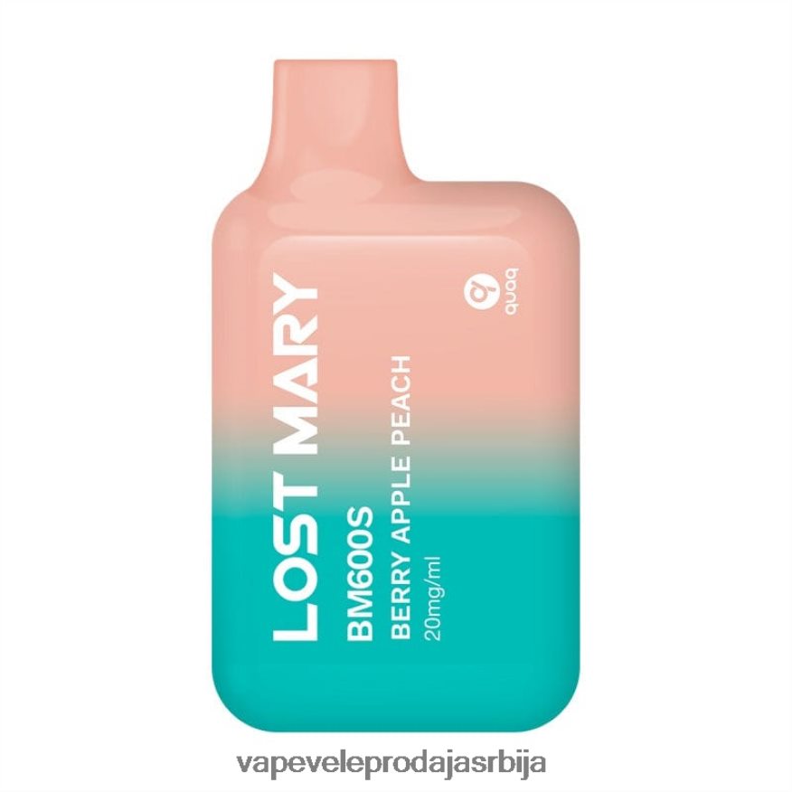 бобица јабука бресква 0JP8TF418 - Vape Veleprodaja Srbija LOST MARY BM600S