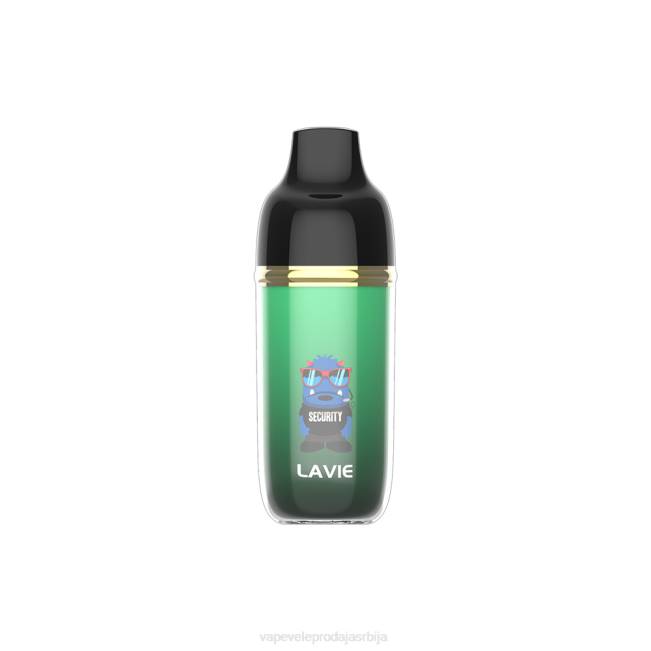 LAVIE Monster 6000 пуффс 68H8237 | Vape Cigarete Cena лимунска трава