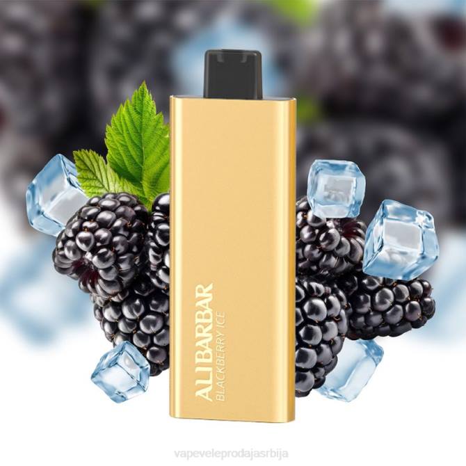 Vape Shop Valjevo 0FZ068 Alibarbar Pandora 7000 вапе за једнократну употребу купинов лед