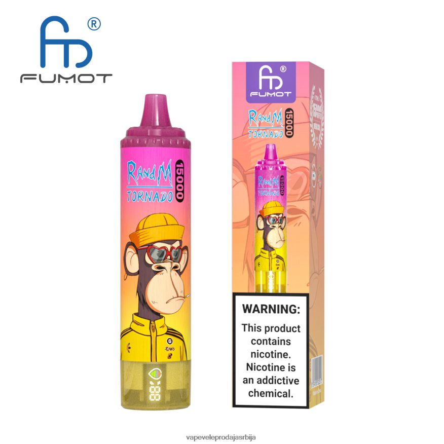 за једнократну употребу 0JP8TF3 - Vape Cigareta Cena RandM Tornado 15000 5%