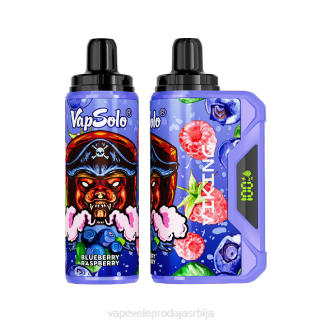 Vape Shop Valjevo 0FZ0132 Vapsolo VIKING вапе за једнократну употребу боровница малина